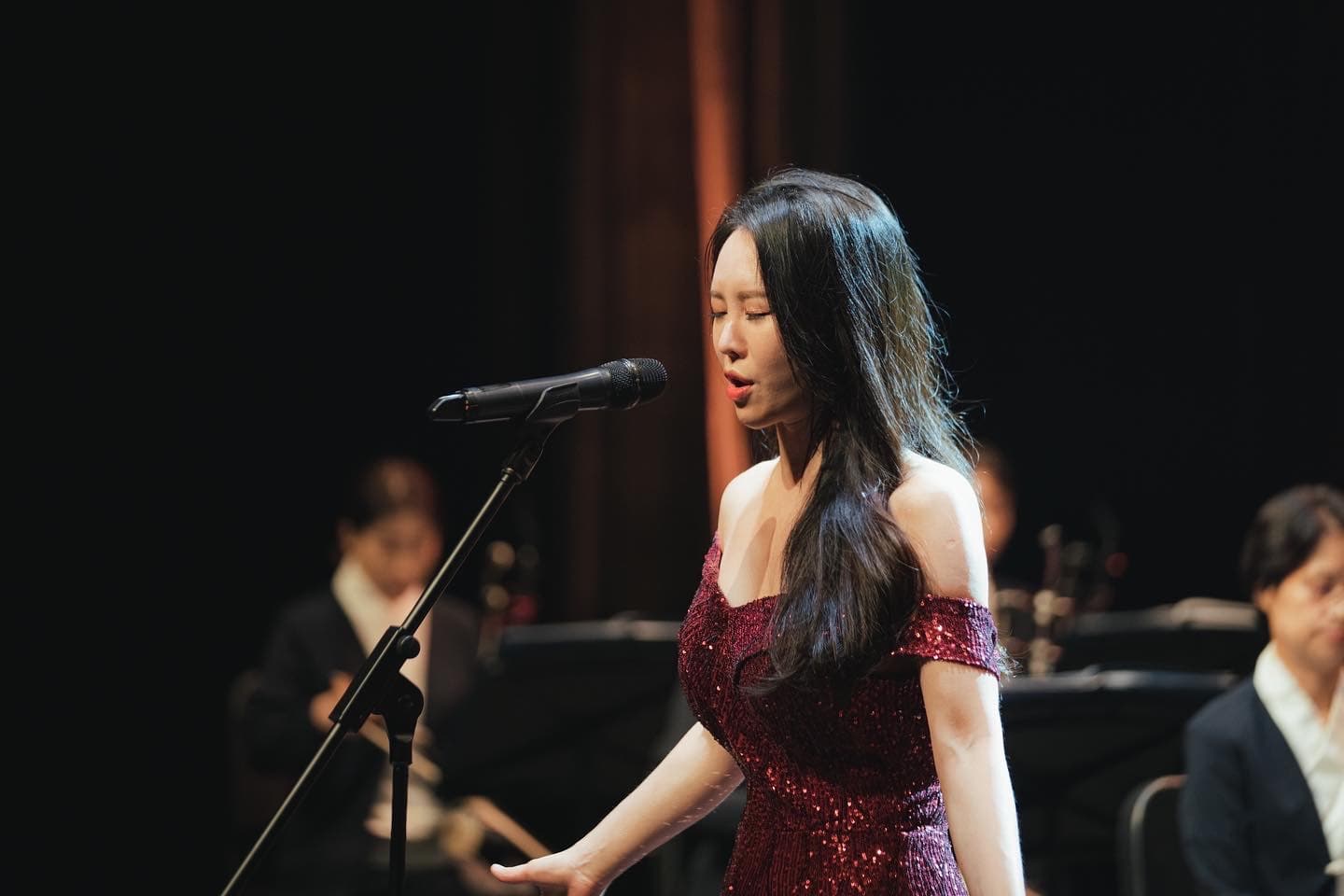 Concert performance - singing